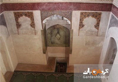 تصاویری بی نظیر از چکیده هنر معماری در مسجد میدان گنجعلیخان