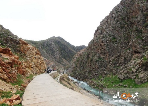 آشنایی با روستای پلکانی خارق العاده پالنگان در کردستان/تصاویر