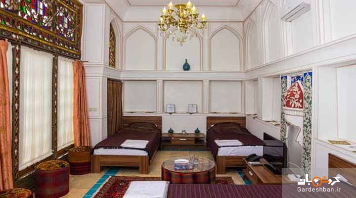 تجربه اقامت در معماری اصیل قاجاری/خانه قاجاری کیانپور در فهرست بهترین هتل بوتیک‌های ایران