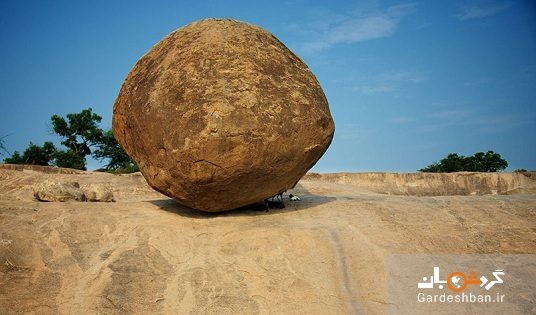 از سنگ عجیب و غریب کریشنا در هند چه می دانید؟+تصاویر