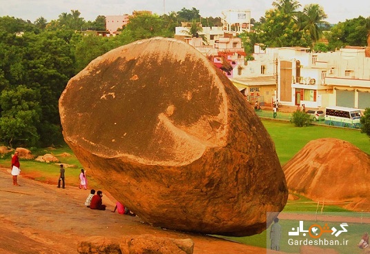 از سنگ عجیب و غریب کریشنا در هند چه می دانید؟+تصاویر