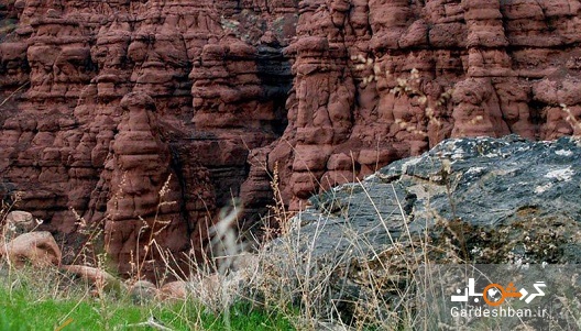 دره معروف و زیبای نیشابور به نام هفت غار/تصاویر