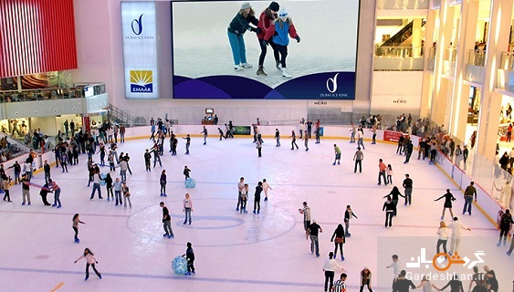 بزرگترین مرکز خرید دنیا با جاذبه های فراوان در دبی/تصاویر