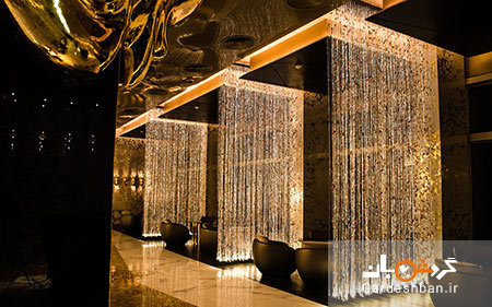 رستوران فوق لاکچری طلاکوب در طبقه 27 برج العرب/تصاویر