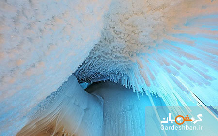 در سفر به چنین از بزرگ ترین غار یخی دیدن کنید/تصاویر
