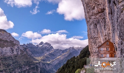 مهمان‌خانه 170 ساله در دل کوه های زیبای سوئیس/تصاویر