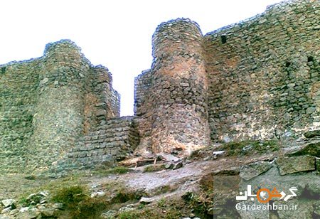 قلعه جمهور یا دژ بابک در شهرستان اهر+تصاویر
