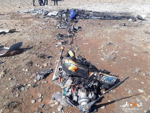 جزئیات سقوط هواپیمای فوق سبک در گرمسار /کاپیتان فتحی‌نژاد و یک زن جوان کشته شدند+تصاویر
