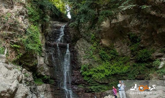 آبشار دودوزن؛طبیعتی 150 ساله در جنگل های گیلان+تصاویر