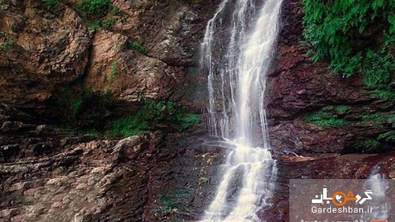آبشار دودوزن؛طبیعتی 150 ساله در جنگل های گیلان+تصاویر