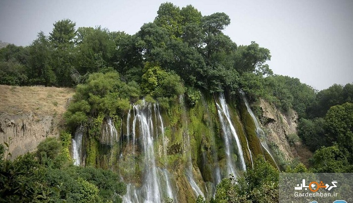 آبشار بیشه؛عروس زیبای لرستان/عکس