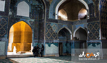 مسجد کبود یا فیروزه اسلام در تبریز/تصاویر