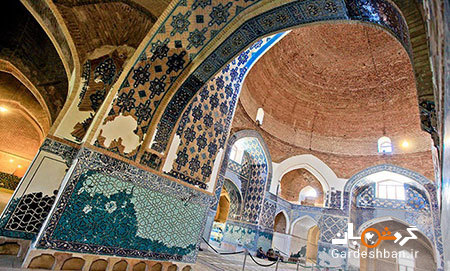 مسجد کبود یا فیروزه اسلام در تبریز/تصاویر