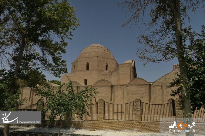تصاویری از کتیبه‌های مسجد جامع ورامین یادگاری از دوره ایلخانی