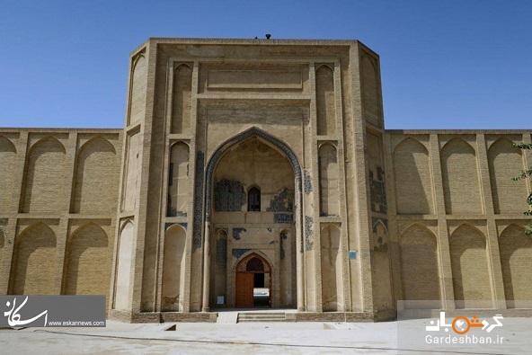 تصاویری از کتیبه‌های مسجد جامع ورامین یادگاری از دوره ایلخانی