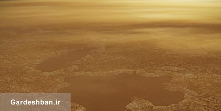 شکل‌گیری دریاچه‌های تایتان با انفجار نیتروژن!