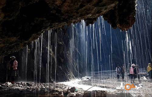 آبشار باران کوه در ۱۸ کیلومتری جنوب غربی گرگان/تصاویر