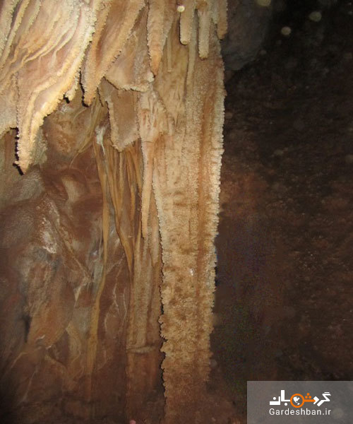 غار پوستین دوز؛ از غارهای معروف شیروان/تصاویر