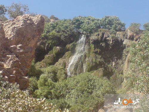آبشار تختان در شهرستان آبدانان/تصاویر
