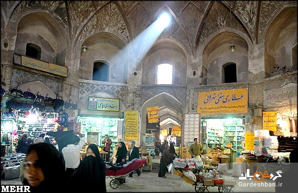 آشنایی با بازار بزرگ و تاریخی کرمان+تصاویر