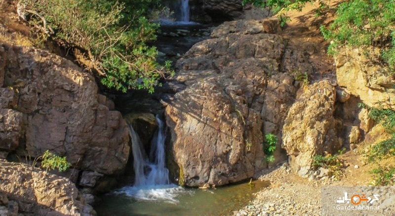 آبشار کلوگان مکانی خنک برای روزهای گرم تهرانی ها+تصاویر