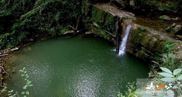 آبشار هفت تیرکن در دل جنگل های مازندران/تصاویر