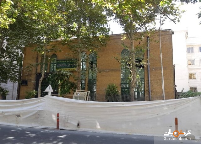 تصاویری از آخرین وضعیت مسجد قاجاری آسیب‌دیده در تهران