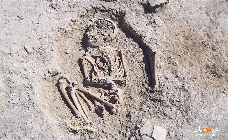 عکس/ کشف اسکلت ۵۷۰۰ ساله یک کودک در ترکیه
