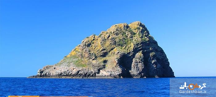 جزیره تنهایی در اقیانوس که خاصیت مغناطیسی دارد!/تصاویر