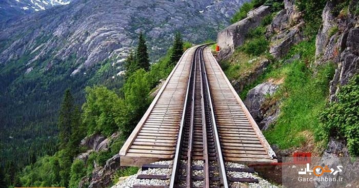 این مسیر راه آهن یک شگفتی در مهندسی است/تصاویر