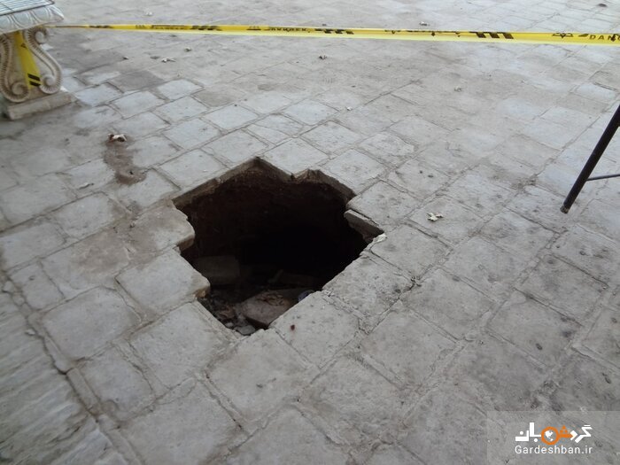 نفوذ آب به زیر مسجد تاریخی ورامین؛ خطر تخریب نزدیک است! + تصاویر