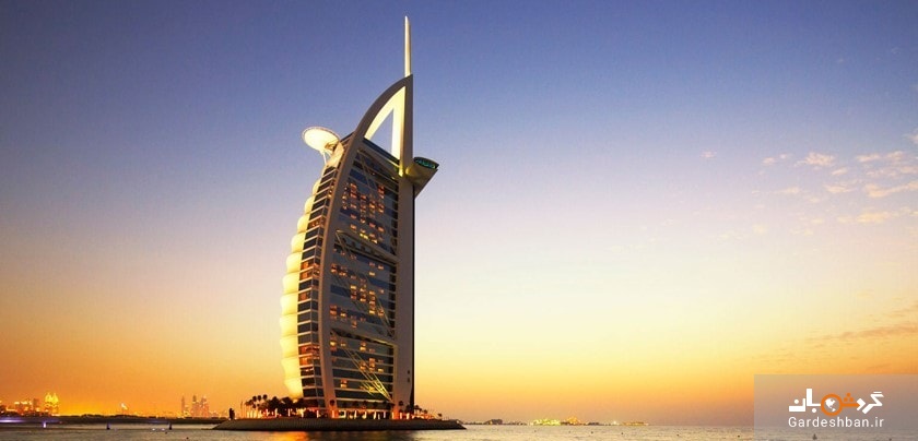 برج بیچ در ساحل دبی+تصاویر