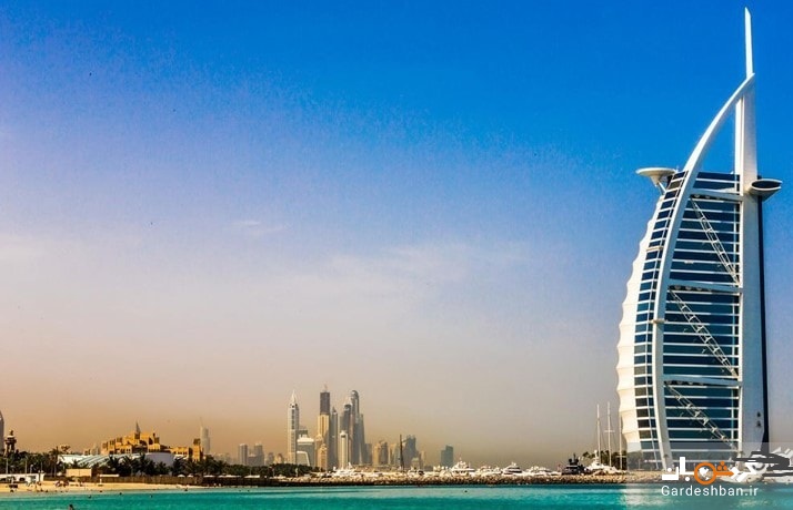 برج بیچ در ساحل دبی+تصاویر