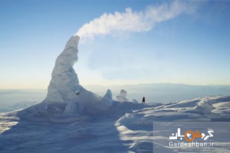 Erebus ؛ کوه آتشفشان یخی +تصاویر