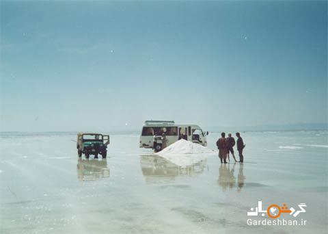 دریاچه نمک آران در شهرستان آران و بیدگل/تصاویر