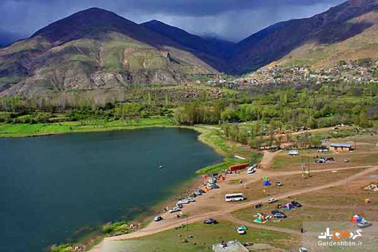 دریاچه ساهون در روستای نوا در مازندران+تصاویر