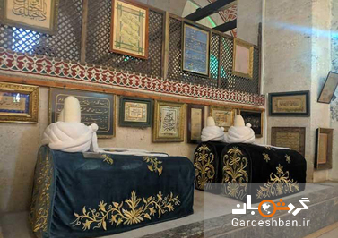 مقبره زیبای شاعر پارسی گوی در قونیه ترکیه/تصاویر