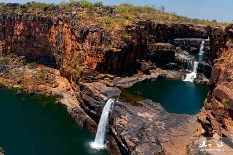 آبشار میچل در استرالیا/تصاویر