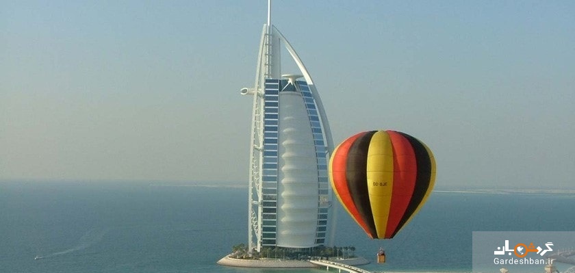 پرواز با بالن هوای گرم در دبی؛ماجراجویی در ارتفاعات 900 متری