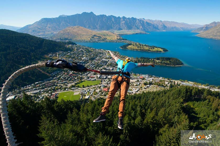 قله باب با تفریحات هیجان انگیزش در نیوزلند/تصاویر