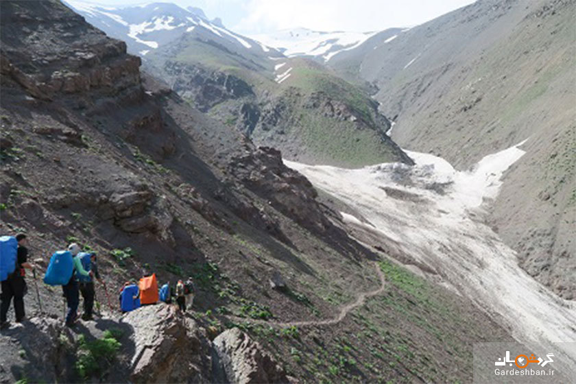 قله سیالان در مرز استان‌های مازندران و قزوین/تصاویر