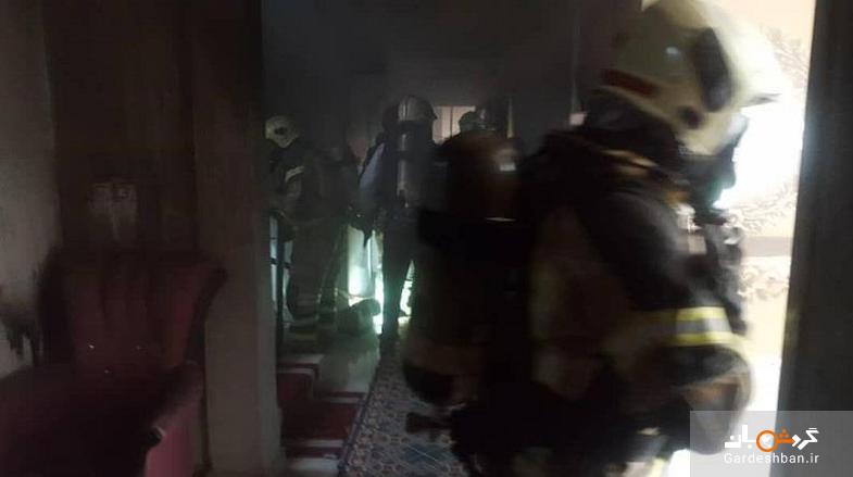 وقوع حریق در یک هتل سه طبقه در خیابان ناصرخسرو/آتش‌سوزی در یکی از اتاق‌های هتل