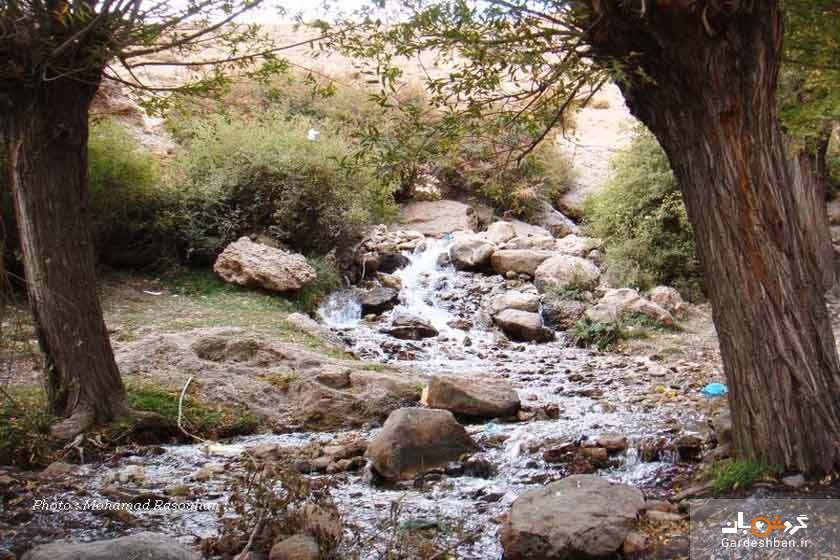 چشمه قلقل؛جاذبه دیدنی شهرستان دامغان/عکس