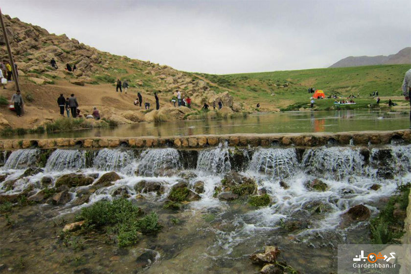 چشمه دیمه با گواراترین آب جهان در کوهرنگ/تصاویر