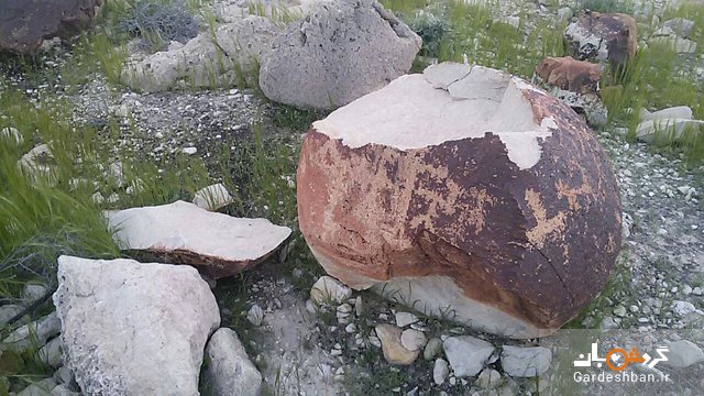 توقفِ انتقال سنگ‌نگاره‌های ۹۰۰۰ ساله «دهتل» به موزه‌ ملی