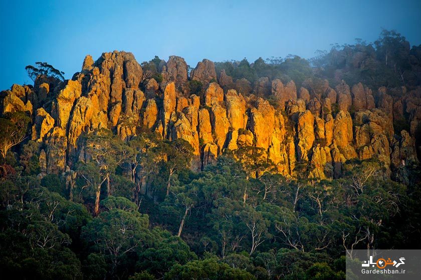 راز صخره معلق استرالیا+تصاویر