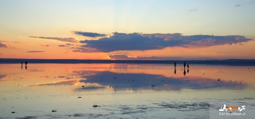 دریاچه نمک قونیه؛دریاچه ای توریستی و زیبا+تصاویر