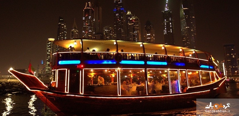 قایق و کشتی سواری در رودخانه خور دبی+تصاویر