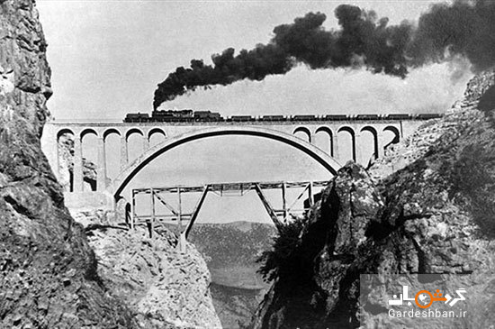 عکس/ پل ورسک، قدیمی‌ترین و بزرگ‌ترین پل راه‌آهن کشور!