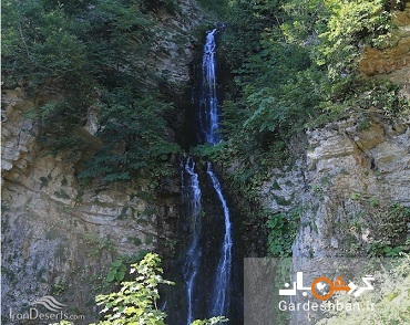 آبشار آلوچال (جنگل ابر) در شاهرود+تصاویر